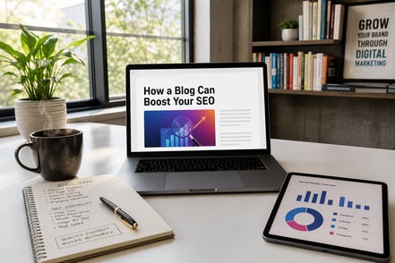 How a Blog Can Boost Your SEO: A Guide to Impacting Your Digital Marketing