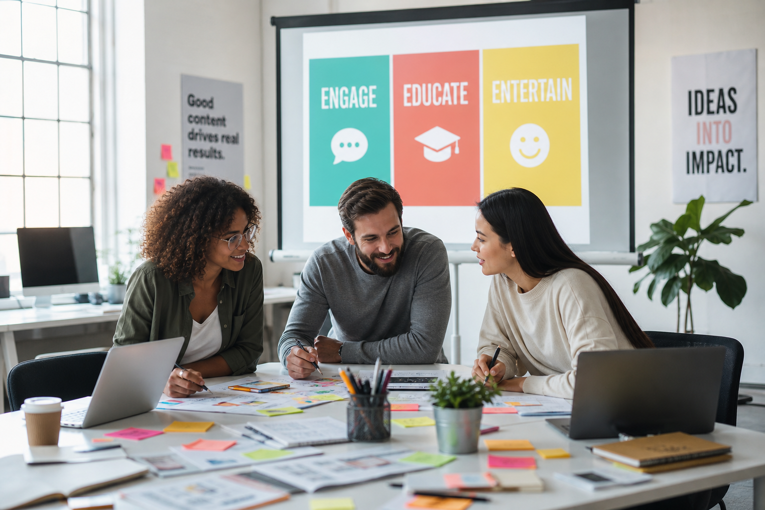 The Power of the 3 E's: Engage, Educate, and Entertain Your Audience with Content Marketing