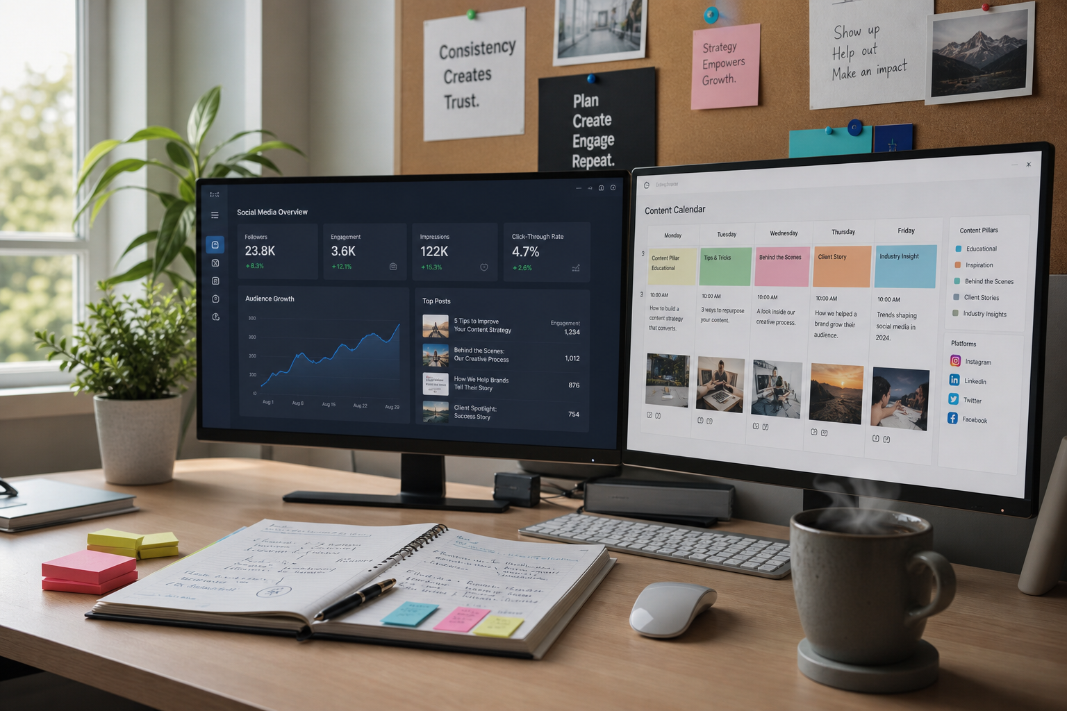 Stay Consistent for a Winning Social Strategy