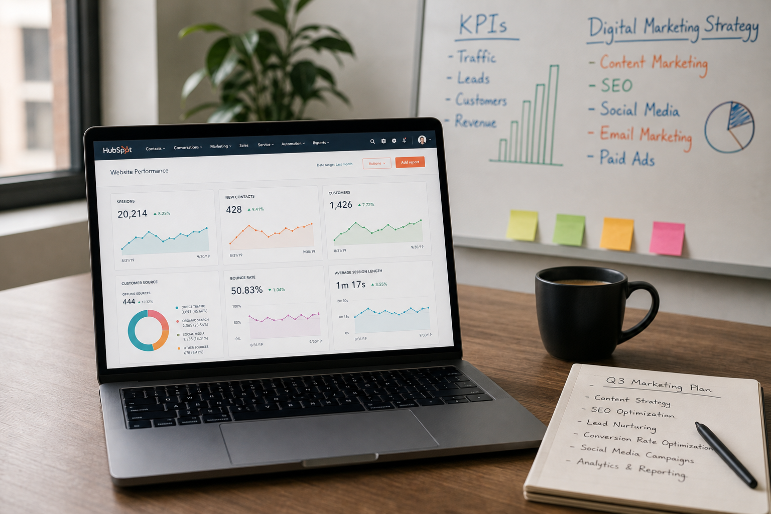 What Metrics Should You Look at for Website Analytics in HubSpot and Why?