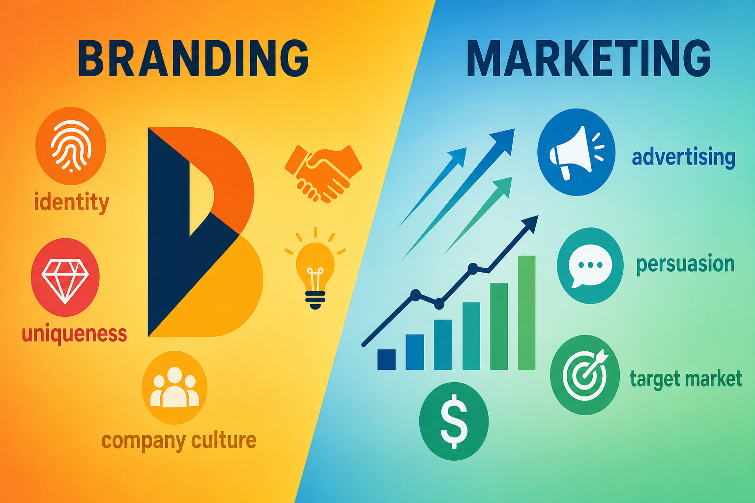 The Difference Between Branding and Marketing